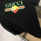 Gucci Classic Logo Printed Short Sleeve Unisex Casual Versatile T-shirt