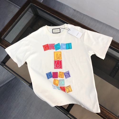 Gucci Classic Fashion Logo Printed Short Sleeve Unisex Casual Versatile T-shirt