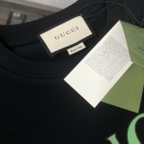Gucci Classic Logo Printed Short Sleeve Unisex Casual Versatile T-shirt