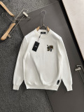 Fendi Classic Simple Embroidered Round Neck Base Knitted Sweater
