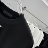 Prada Classic Simple Logo Printed T-shirt Couple Versatile Casual Short Sleeve