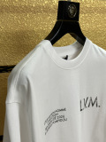 Louis Vuitton Classic Letter Printed Short Sleeve Unisex Casual Versatile T-shirt