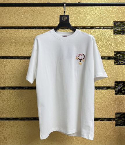 Gucci Classic Embroidered Logo Short Sleeve Couple's Casual Versatile T-shirt