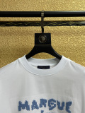Louis Vuitton Classic Logo Letter Printed Short Sleeve Unisex Casual Versatile T-shirt