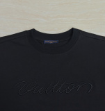 Louis Vuitton Classic Embroidered Logo Short Sleeve Unisex Casual Versatile T-shirt