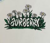 Burberry New Fashion Printed Short Sleeve Unisex Casual Versatile T-shirt