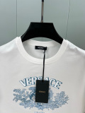 Versace New Fashion Printed Short Sleeve Unisex Casual Versatile T-shirt