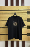 Louis Vuitton Classic Logo Letter Printed Short Sleeve Unisex Casual Versatile T-shirt