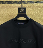 Louis Vuitton Classic Embroidered Logo Short Sleeve Unisex Casual Versatile T-shirt