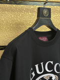 Gucci Classic Logo Printed Loose Short Sleeve Couple's Casual Versatile T-shirt