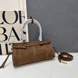 Prada Classic Versatile Matte Leather Handbag Crossbody Bag