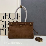 Prada Classic Versatile Matte Leather Handbag Crossbody Bag