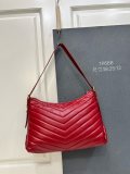 Yves Saint Laurent Fashion Sheepskin Checkered Shoulder Bag Size: 38 x 25 x 13.5 CM