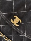 Chanel Early Spring Collection Suede Postman Bag Shoulder Bag Crossbody Bag Size: 24 × 30 × 8 CM