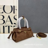 Prada Classic Versatile Matte Leather Handbag Crossbody Bag
