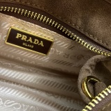 Prada Classic Versatile Matte Leather Handbag Crossbody Bag