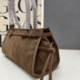Prada Classic Versatile Matte Leather Handbag Crossbody Bag
