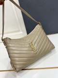 Yves Saint Laurent Fashion Sheepskin Checkered Shoulder Bag Size: 38 x 25 x 13.5 CM