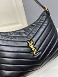 Yves Saint Laurent Fashion Sheepskin Checkered Shoulder Bag Size: 38 x 25 x 13.5 CM