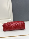 Yves Saint Laurent Fashion Sheepskin Checkered Shoulder Bag Size: 38 x 25 x 13.5 CM