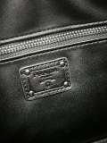 Prada Classic Versatile Leather Motorcycle Bag Shoulder Bag Size: 32 x 27 x 12 CM