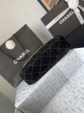 Chanel Early Spring Collection Suede Postman Bag Shoulder Bag Crossbody Bag Size: 24 × 30 × 8 CM