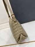 Yves Saint Laurent Fashion Sheepskin Checkered Shoulder Bag Size: 38 x 25 x 13.5 CM