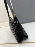 Yves Saint Laurent Fashion Sheepskin Checkered Shoulder Bag Size: 38 x 25 x 13.5 CM