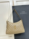 Yves Saint Laurent Fashion Sheepskin Checkered Shoulder Bag Size: 38 x 25 x 13.5 CM