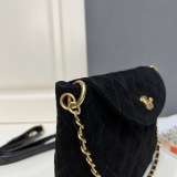 Chanel New Retro Elegant Suede Hobo Postman Bag Size: 24 × 30 × 8 CM