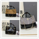 Chanel New Retro Splicing Suede Handbag Chain Shoulder Bag Diagonal Span Bag Size: 24 × 36 × 14 CM
