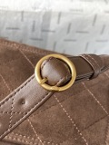 Chanel Early Spring Collection Suede Postman Bag Shoulder Bag Crossbody Bag Size: 24 × 30 × 8 CM