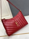Yves Saint Laurent Fashion Sheepskin Checkered Shoulder Bag Size: 38 x 25 x 13.5 CM