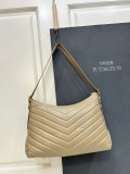 Yves Saint Laurent Fashion Sheepskin Checkered Shoulder Bag Size: 38 x 25 x 13.5 CM