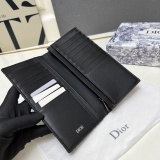 Dior Classic Logo Printed Vertical Wallet Size: 18 x 9 x 2 CM