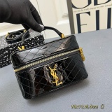 Yves Saint Laurent Classic Mini Box Makeup Bag Size: 18 x 11 x 6.5 CM