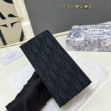 Dior Classic Logo Printed Vertical Wallet Size: 18 x 9 x 2 CM