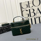 Yves Saint Laurent Classic Mini Box Makeup Bag Size: 18 x 11 x 6.5 CM