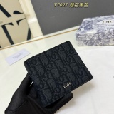 Dior Classic Logo Printed Wallet Size: 11.5 x 9.5 CM