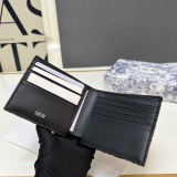 Dior Classic Logo Printed Wallet Size: 11.5 x 9.5 CM