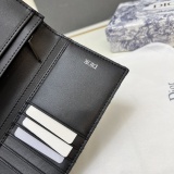 Dior Classic Logo Printed Vertical Wallet Size: 18 x 9 x 2 CM