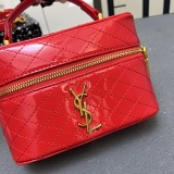 Yves Saint Laurent Classic Mini Box Makeup Bag Size: 18 x 11 x 6.5 CM