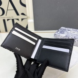 Dior Classic Logo Printed Splicing Wallet Size: 11.5 x 9.5 CM
