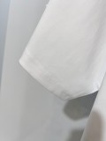 Burberry Classic Embroidered Logo Plaid Splicing T-shirt Unisex Casual Loose Short Sleeve