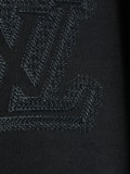 Louis Vuitton Classic Embroidered Logo T-shirt Unisex Casual Loose Short Sleeve