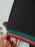 Gucci Classic Embroidered Logo T-shirt Unisex Casual Loose Short Sleeve