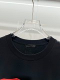 Prada New Classic Foam Logo T-shirt Unisex Casual Loose Short Sleeve