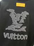 Louis Vuitton New Classic Embroidered Logo T-shirt Unisex Casual Loose Short Sleeve