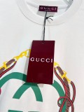 Gucci New Fashion Logo Printed T-shirt Unisex Casual Loose Short Sleeve