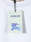 Burberry Classic Embroidered War Horse T-shirt Unisex Casual Loose Short Sleeve